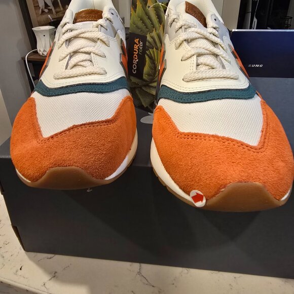 New Balance 997H CORDURA FABRIC Sea Salt Orange CM997HZD Men's Size 12 NEW SHOES - Picture 6 of 12